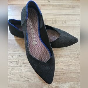 Rothy's "The Point" Women's Black Flats